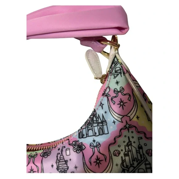 NWOT SCL Pink Bow Princess Crossbody - Picture 8 of 11